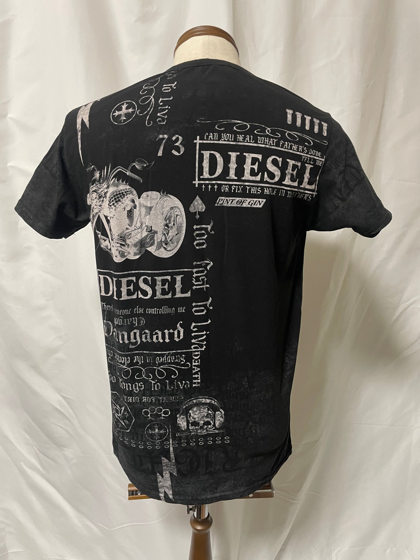 DIESEL ストレッチ半袖Tシャツ
