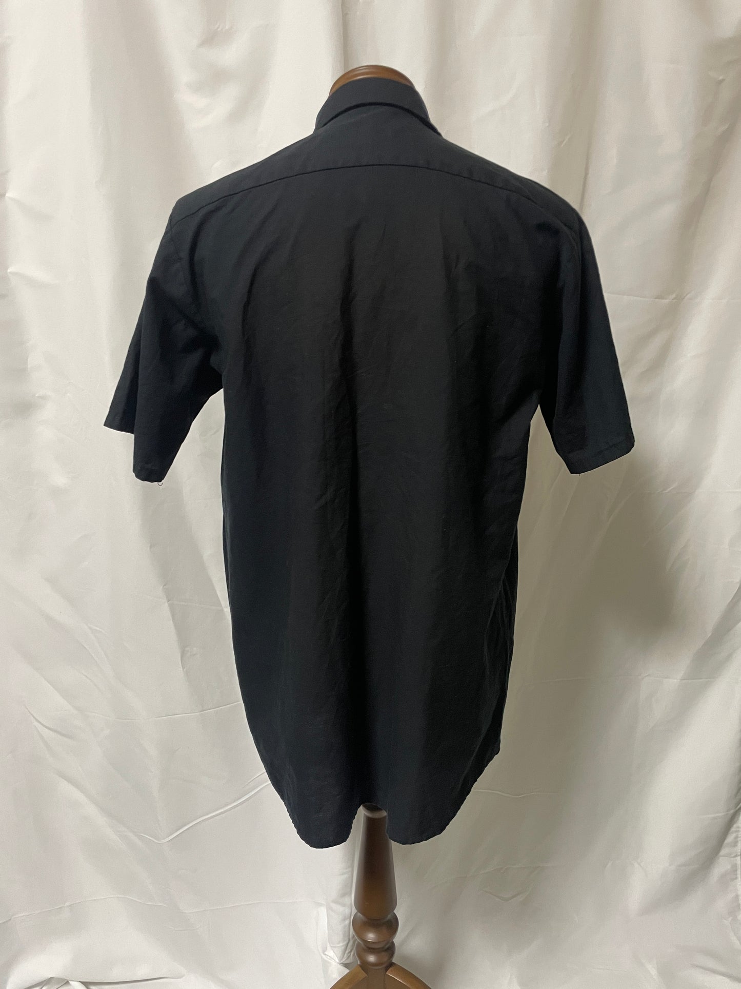 RED KAP レッドキャップ ブラック無地ワッペン ワークシャツ