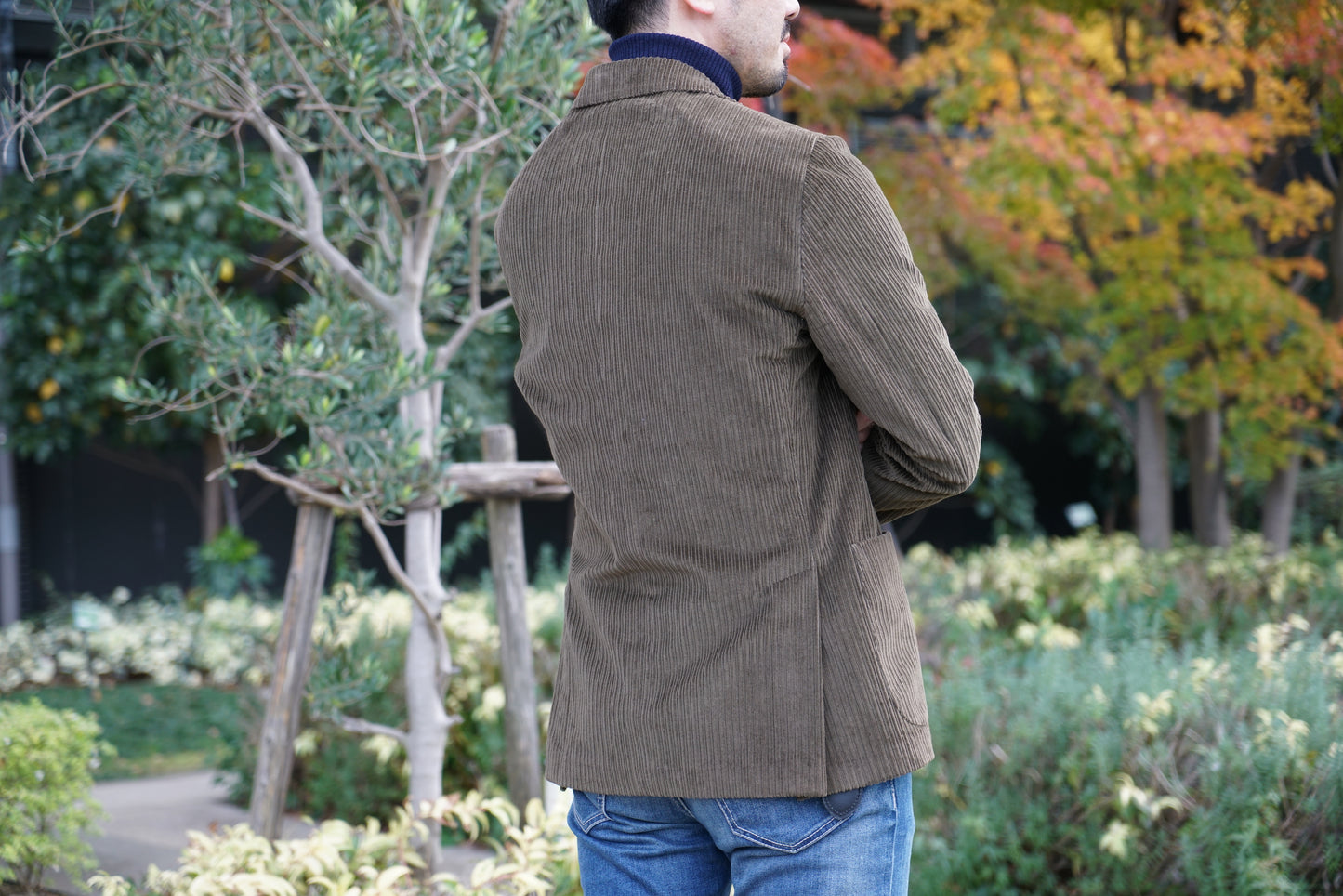 LARDINI コーデュロイジャケット