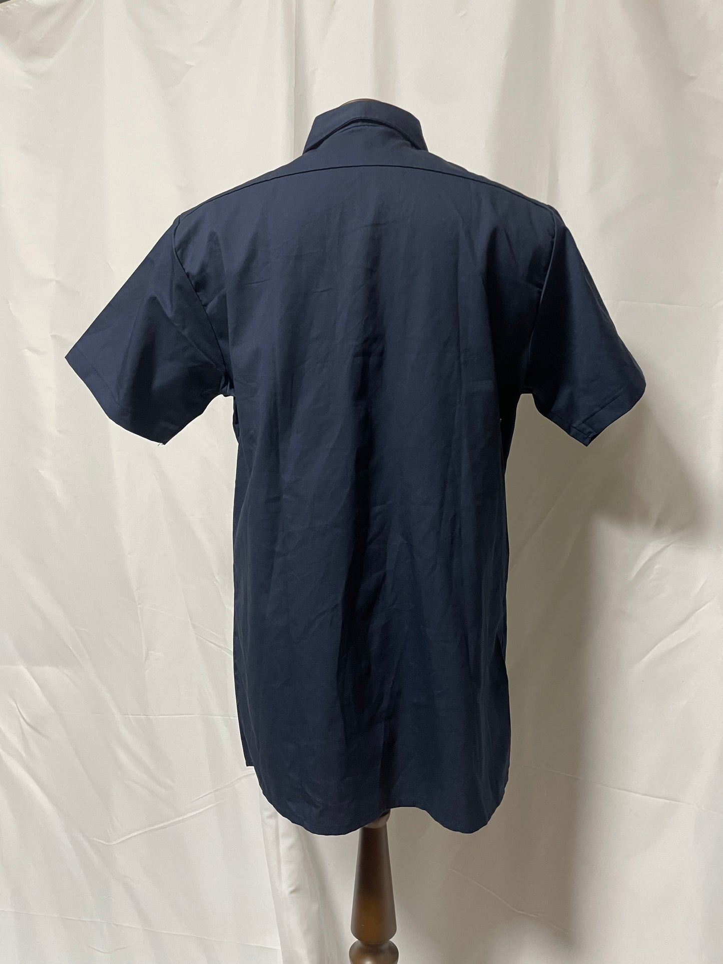 BIG BILL ネイビー半袖ワークシャツ
