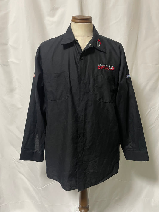 RED KAP レッドキャップ 黒地長袖ワークシャツ