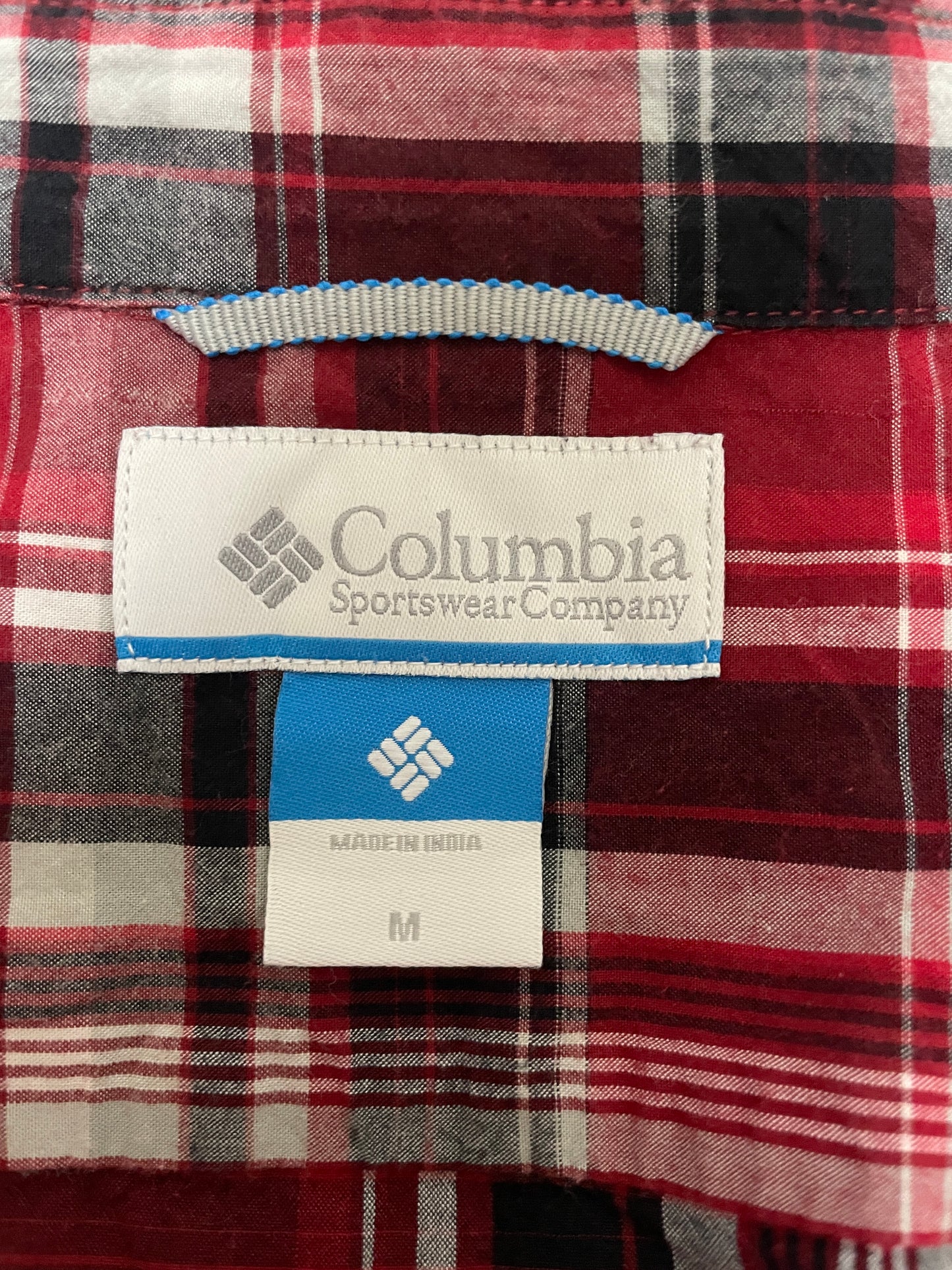 COLUMBIA コロンビア　長袖ボタンダウンチェックシャツ